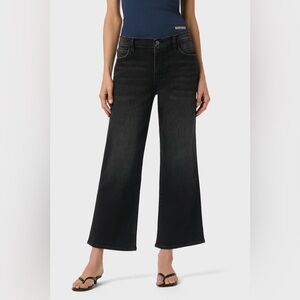 Hudson Jeans Black Wide Leg Flare Jeans